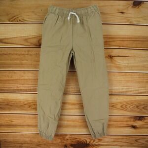 PLACE Jogger Pants Boys Size 14 Brown‎ Cotton Blend Pockets Drawstring